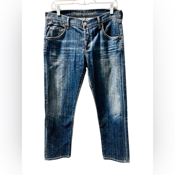 Citizens Of Humanity Jerome Daman Straight Leg Medium Wash Jeans Size 28 Casual - Picture 1 of 8